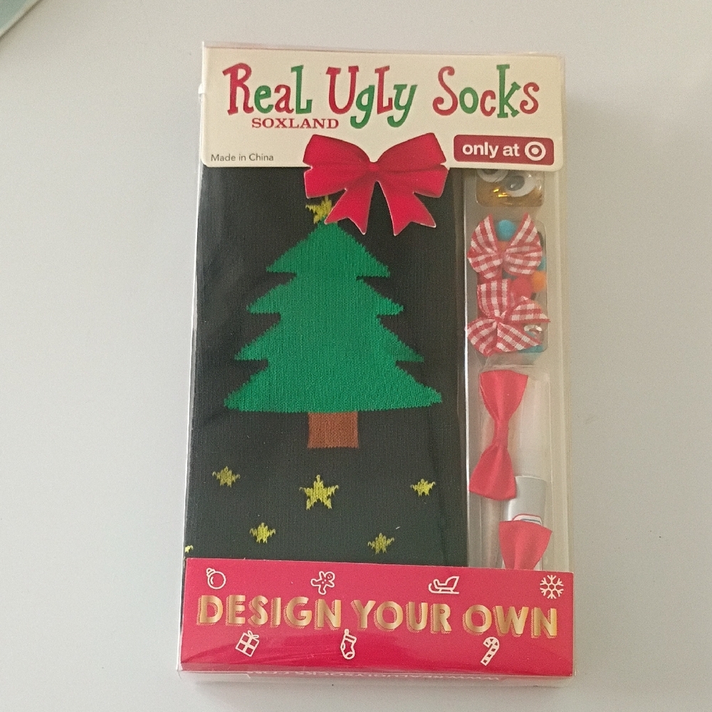 Design Your Own Real Ugly Socks Kit Get In Time For Christmas